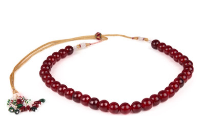 Makezak Rhodium Plated Mother of Pearl Necklace