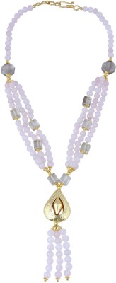 Pearlz Ocean Quartz Gold-plated Plated Alloy Necklace