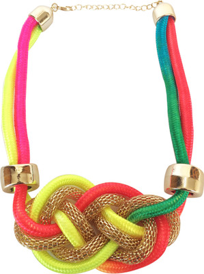 

KooKoo Fashion Zinc, Alloy, Cotton Dori Choker