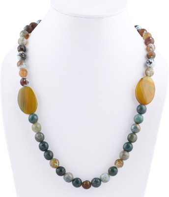 

Silver Arts Beads Stone Necklace