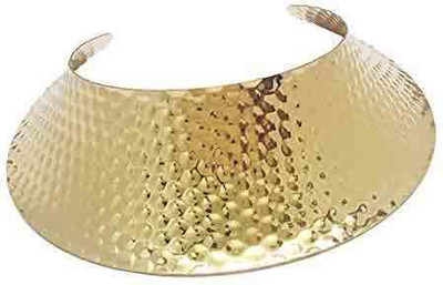 

Mehrunnisa Hammered Gold Choker Metal Choker