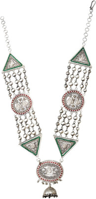 

Jewels of Jaipur Silver Necklace