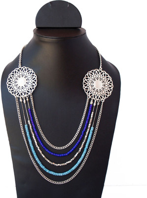 65% OFF on VR Designers Acrylic, Metal Necklace