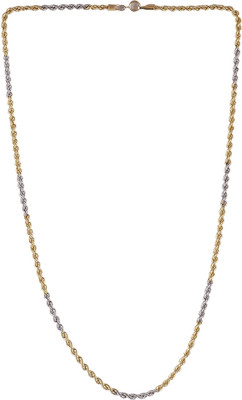 

Jisha Italian Fancy Rope 18k Yellow Gold Precious Chain(18kt)