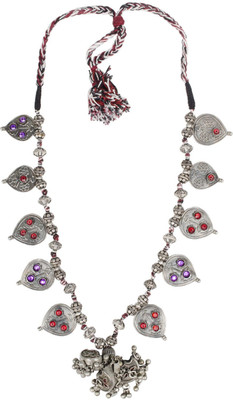 

Jewels of Jaipur Silver Necklace