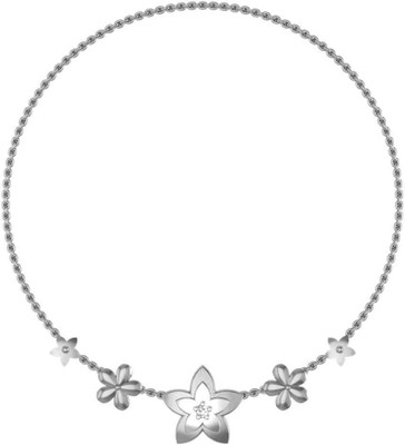 

Avsar NECKLACE13WB Yellow Gold Precious Necklace(14kt)