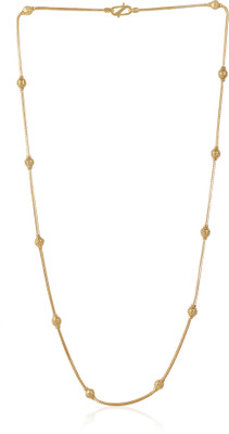 

Jisha Fancy 22K Yellow Gold Precious Chain(22kt)