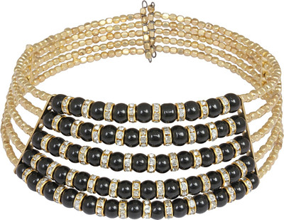 41% OFF on Crunchy Fashion Black Beads Choker Alloy Choker 41% OFF on Crunchy Fashion Black Beads Choker Alloy Choker