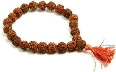 Uncommon Stuffs Rudraksha Wrist Mala Wood Necklace Uncommon Stuffs Rudraksha Wrist Mala Wood Necklace