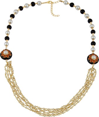 Pearlz Ocean Pearl, Jade Gold-plated Plated Alloy Necklace