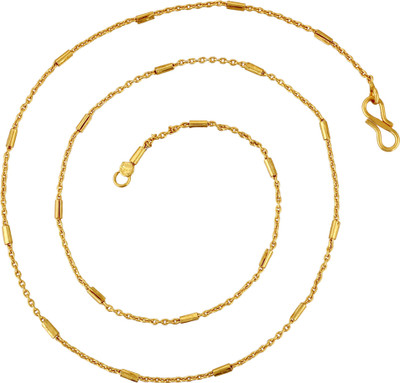 62 OFF on GoldNera Light Weight Chain Artificial Gold Chain 24