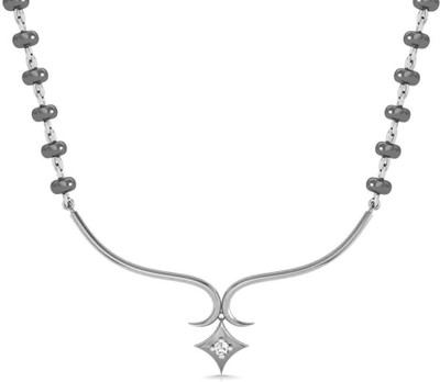 

AG Jewellery Kanika Diamond Platinum Plated Sterling Silver Necklace