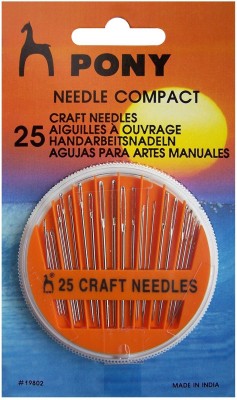 Pony CRAFT Hand Sewing Needle(Embroidery Needle 7 Pack of 25)