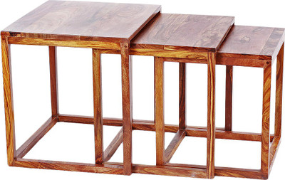 

Orange Tree Solid Wood Nesting Table(Finish Color - Natural, Set of - 1)