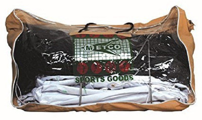 

Metco Small Mesh All Single Twisted Tennis Net(Black)