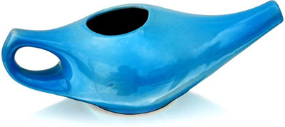 

Netipot Ceramic Blue Neti Pot(220 ml)
