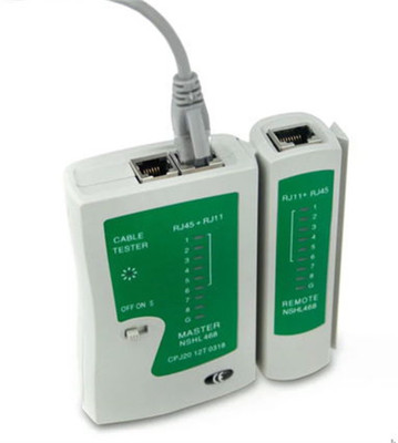 Redeemer RJ45 AND RJ11 LAN CABLE TESTER Network Interface Card(White)
