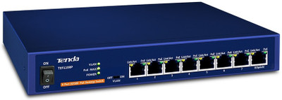 

TENDA TENDA TE-TEF1108P 8 PORT POE SWITCH Network Switch(Blue)