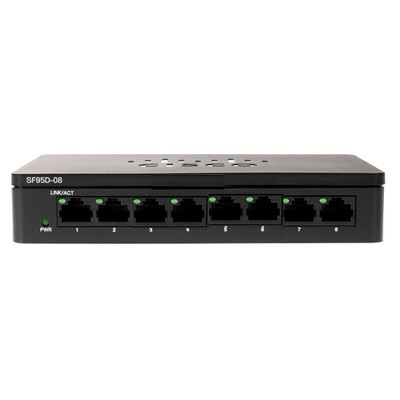 Cisco SF95D-08-IN Network Switch (Black)