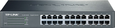 TP-LINK TL-SG1024D 24-Port Gigabit Desktop/Rackmount Switch