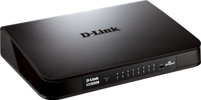 D Link DGS 1016A Sixteen 10/100/1000 Mbps Fast Ethernet ports Network Switch