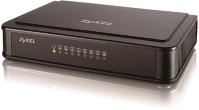 

Zyxel ES-108K Network Switch(Black)