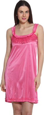 

eSOUL Women Nighty(Pink