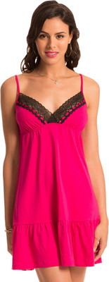 

PrettySecrets Women Chemise(Pink