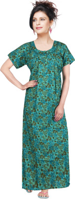 

Satyam Women Nighty(Green