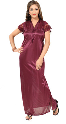 

Fashigo Women Nighty(Maroon), Wine