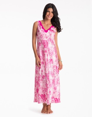 

PrettySecrets Women Nighty(Pink, White, Fushia