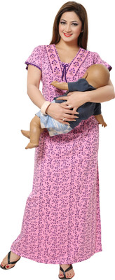 

AV2 Women's Nighty(Pink)