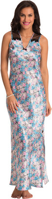 

PrettySecrets Women's Nighty(Multicolor), Floral;multicolour;print