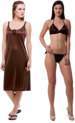 Being Fab Women Nighty(Brown)