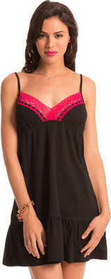 

PrettySecrets Women Chemise(Black