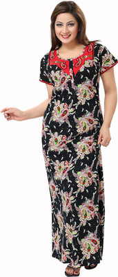 

AV2 Women's Nighty(Black)