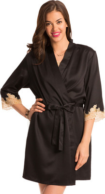 

PrettySecrets Women's Nighty(Black)