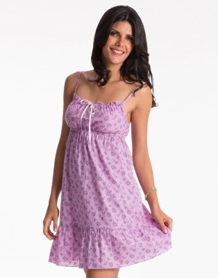 

PrettySecrets Women Nighty(Purple, Lilac