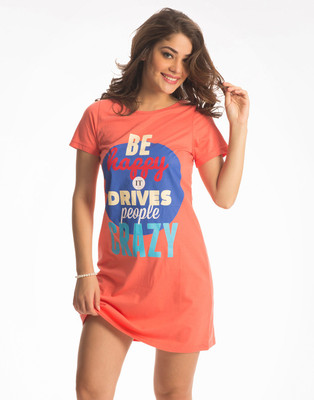 PrettySecrets Women's Nightshirts(Orange)