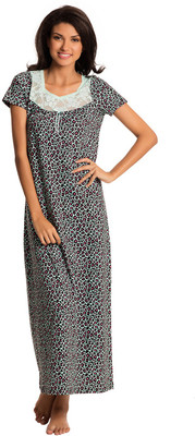 

PrettySecrets Women's Nighty(Green)