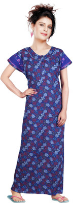 

Satyam Women Nighty(Blue