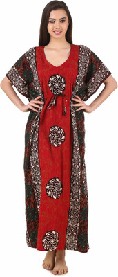 Masha Women Nighty(Multicolor)