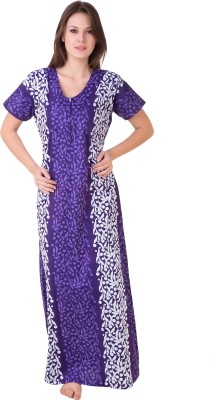 Masha Women Nighty(Purple)