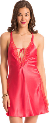 

PrettySecrets Women's Nighty(Red)