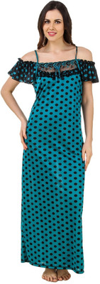 KEOTI Women Nighty(Blue) KEOTI Women Nighty(Blue)