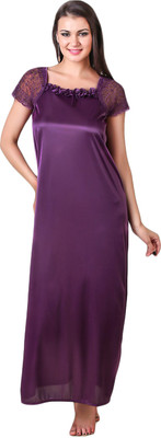 Masha Women Nighty(Purple)