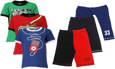 

Gkidz Boys Casual T-shirt, Multicolor