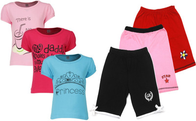 

Gkidz Kids Nightwear Girls Printed Cotton, Multicolor