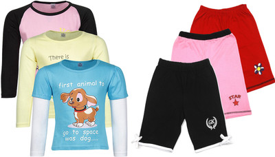 

Gkidz Kids Nightwear Girls Printed Cotton, Multicolor