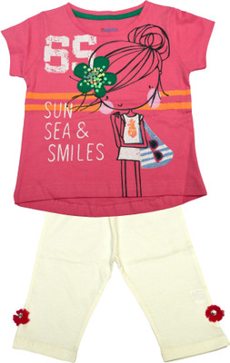 

Pepito Kids Nightwear Girls Printed Cotton, Pink